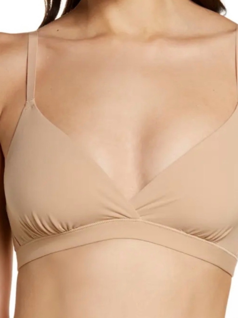 SKIMS Fits Everybody Crossover Bralette- Size XS - Picture 2 of 6